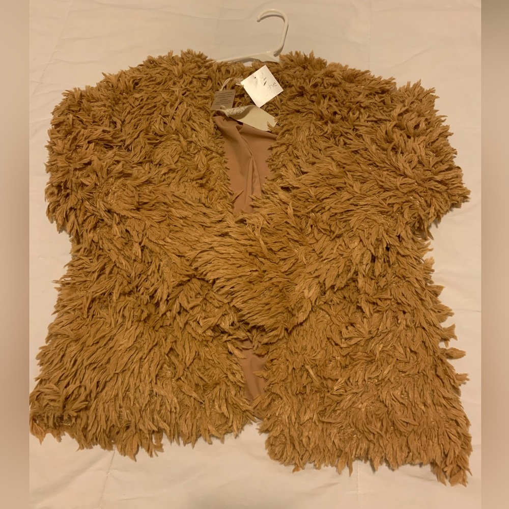 NWT boutique open front sweater